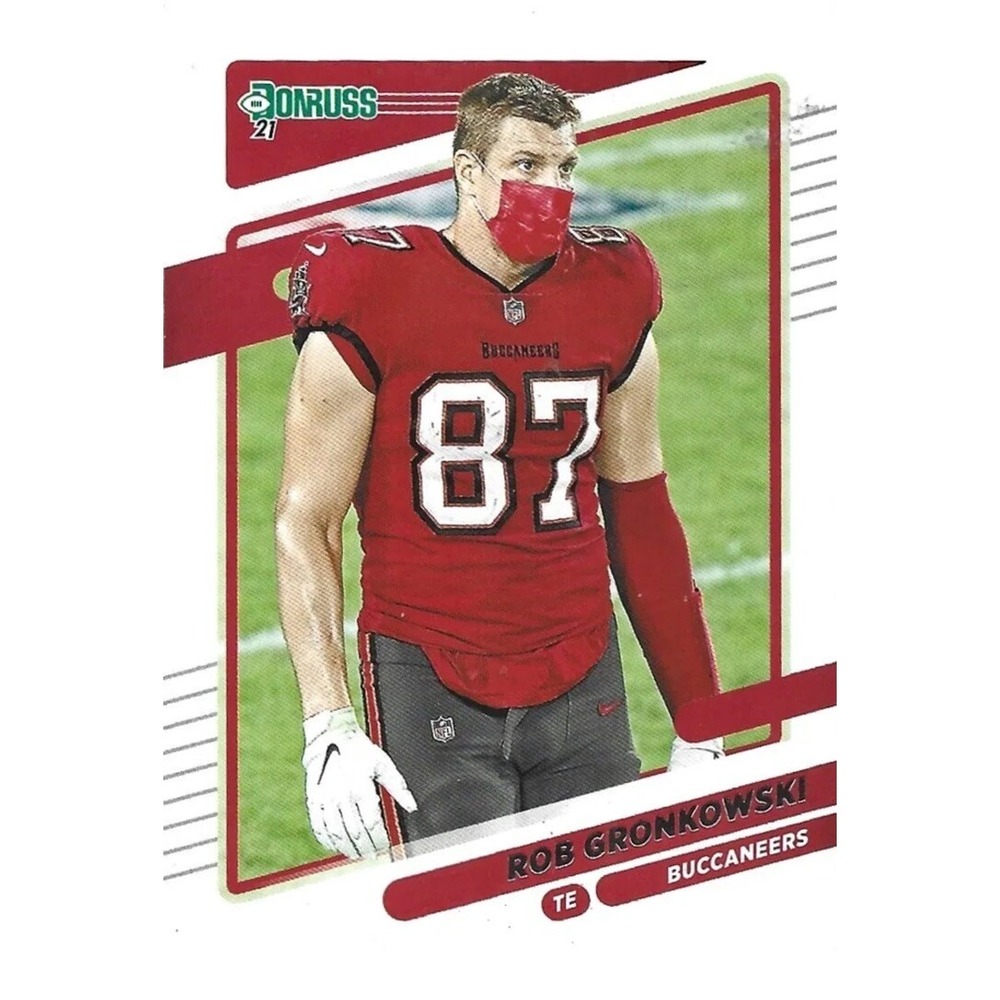 2021 Panini Donruss‎ Rob Gronkowski Tampa Bay Buccaneers #104